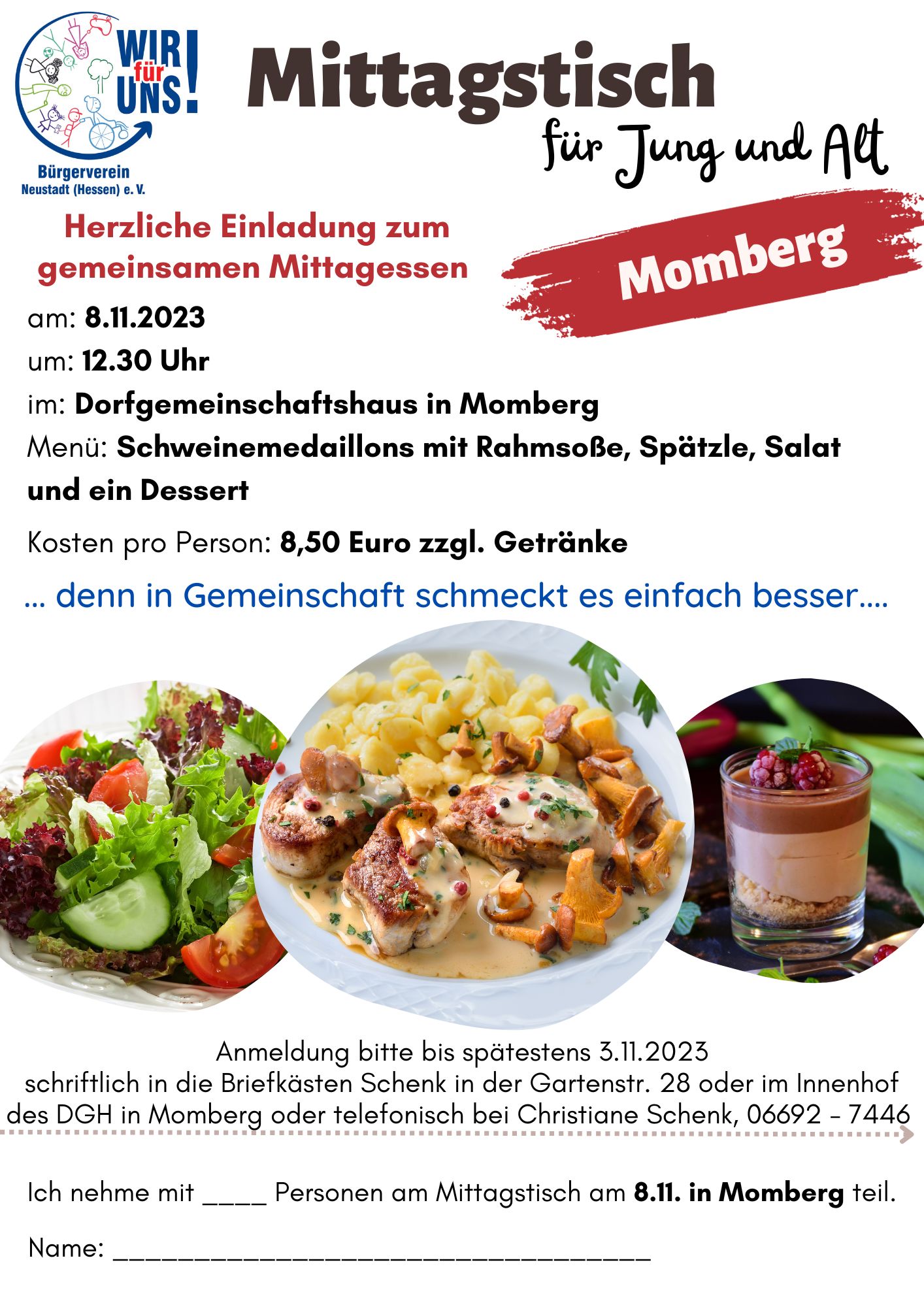 Read more about the article Mittagstisch in Momberg