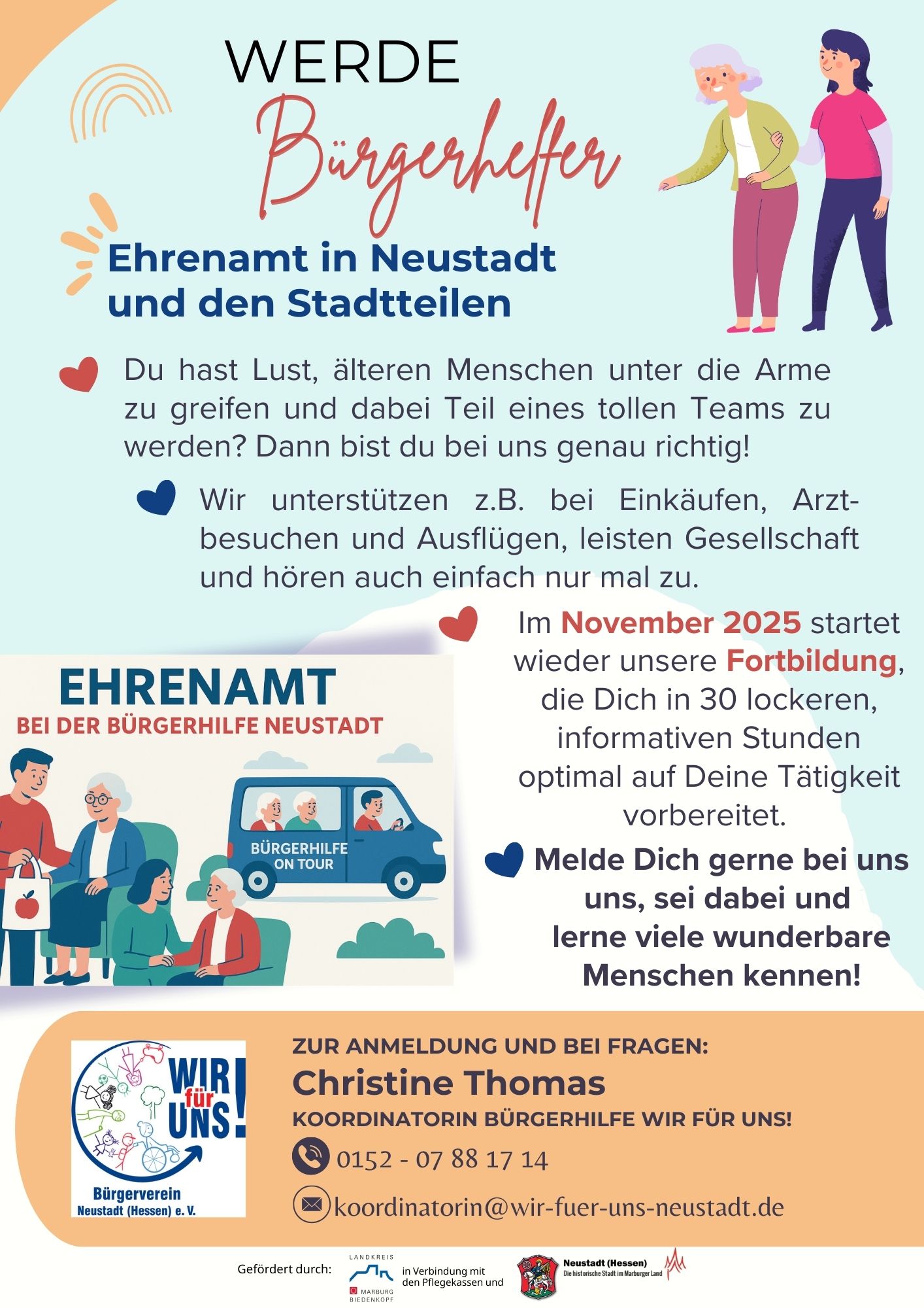 Mehr über den Artikel erfahren Neue Schulungsreihe für Bürgerhelfer