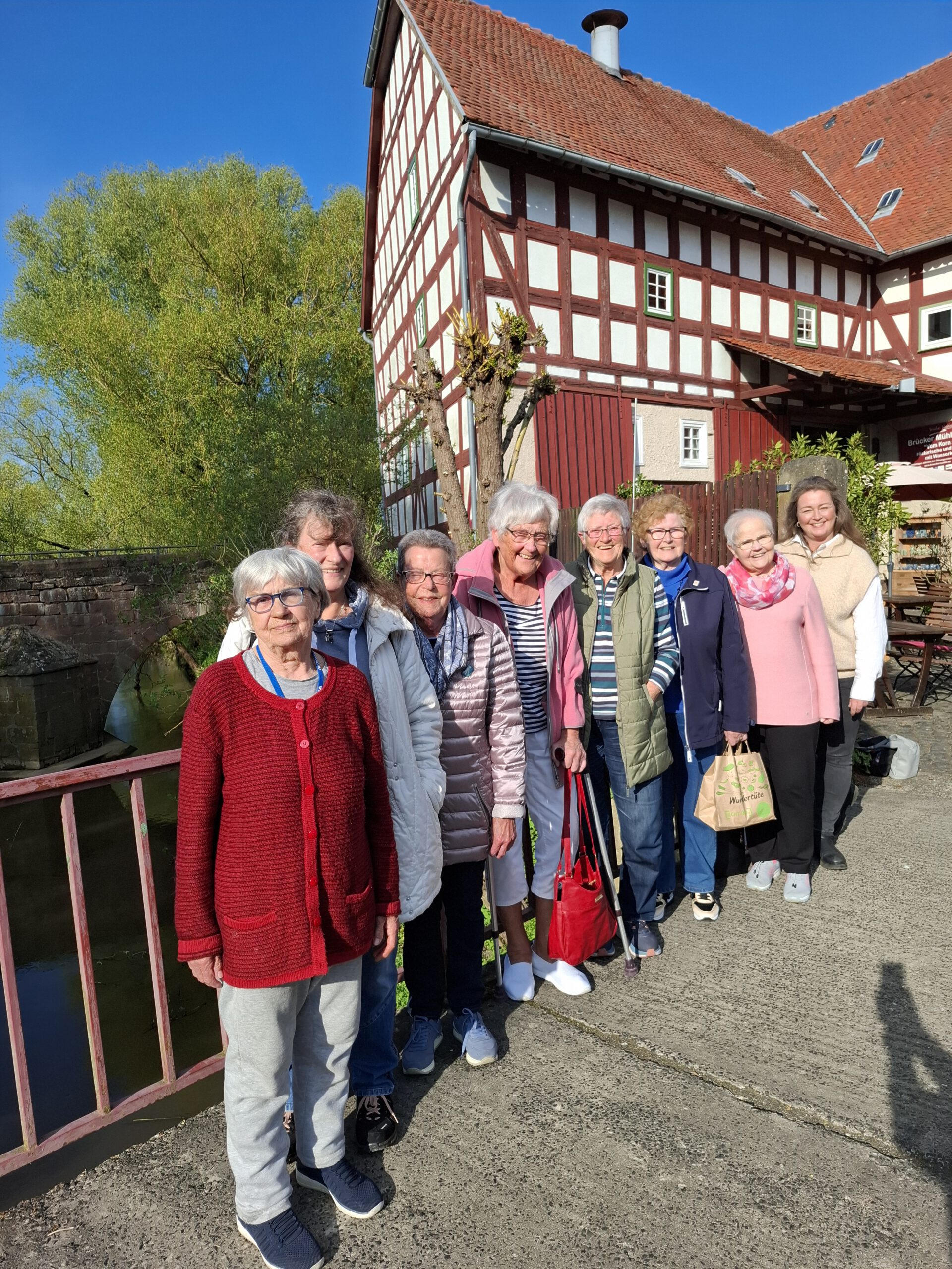 Mehr über den Artikel erfahren Unser Ausflug zur Brücker Mühle in Amöneburg