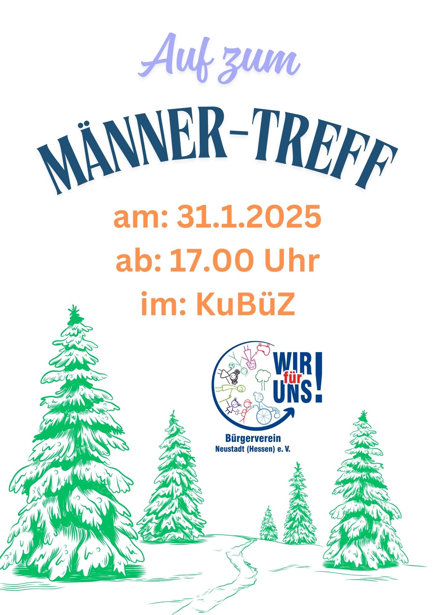 Mehr über den Artikel erfahren Männer-Treff am 31.1.2025