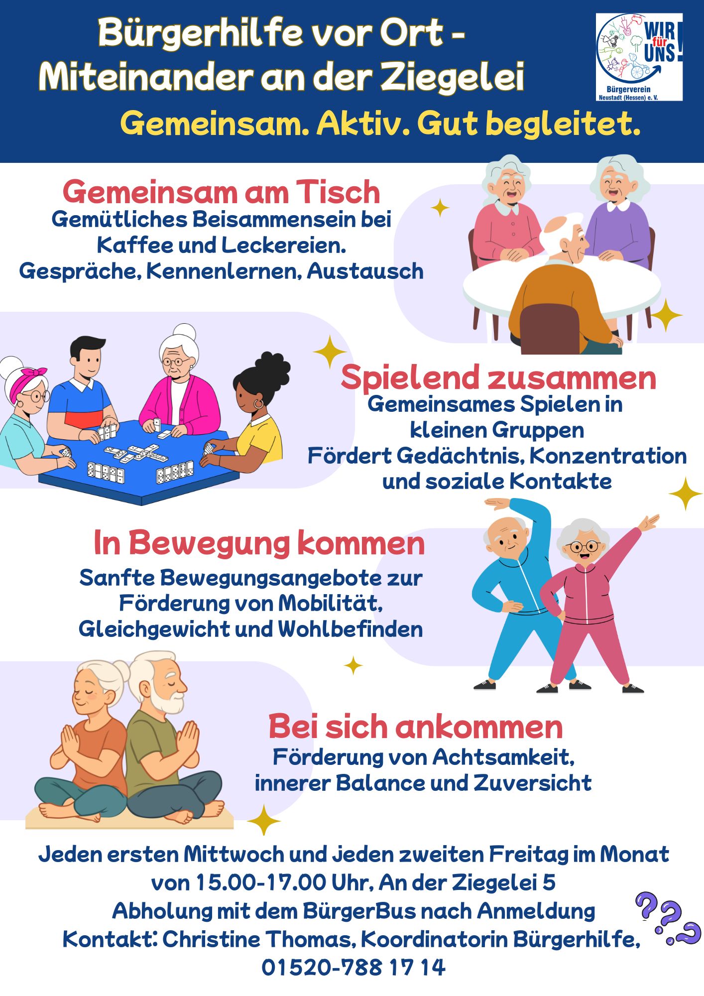 Du betrachtest gerade Neue Angebote der Bürgerhilfe