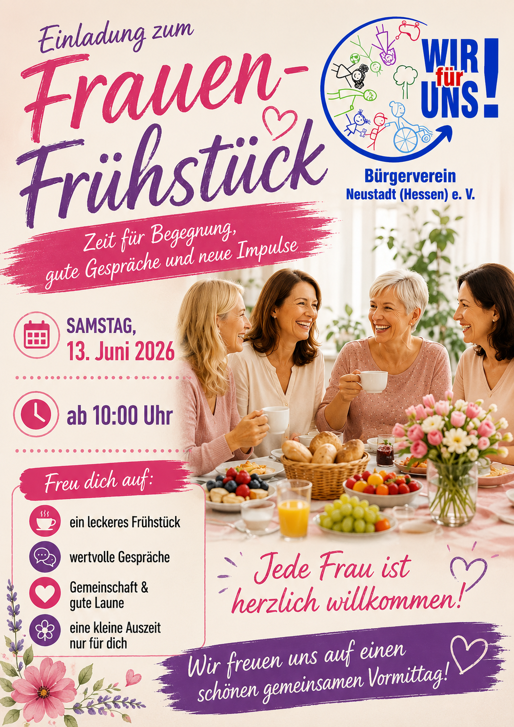 Du betrachtest gerade Frauen-Frühstück im Juni