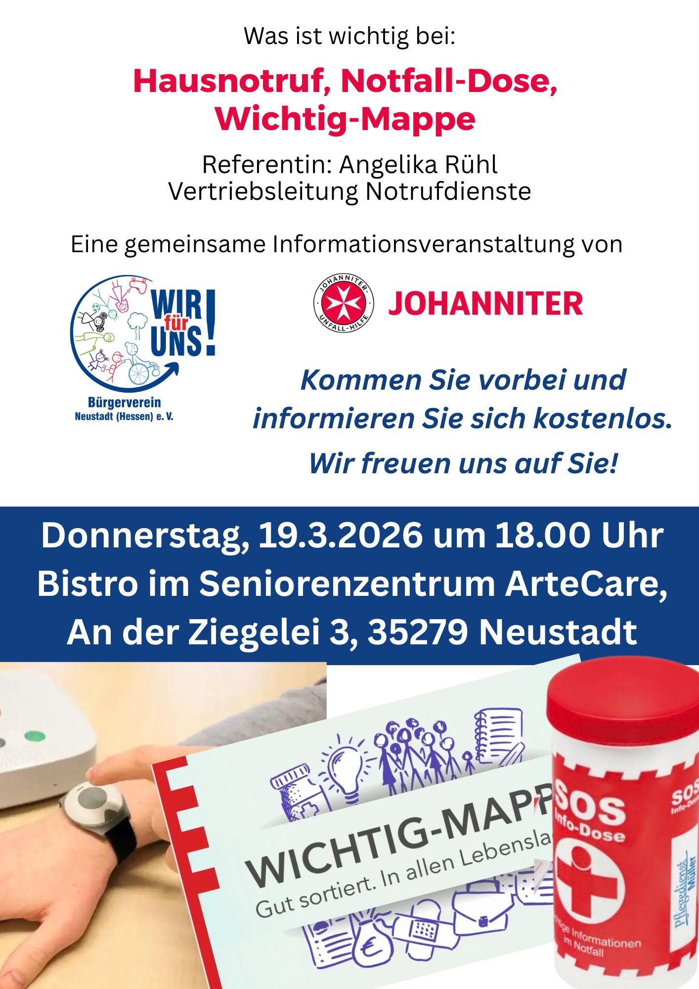 Du betrachtest gerade Informationsveranstaltung Thema: Hausnotruf etc.