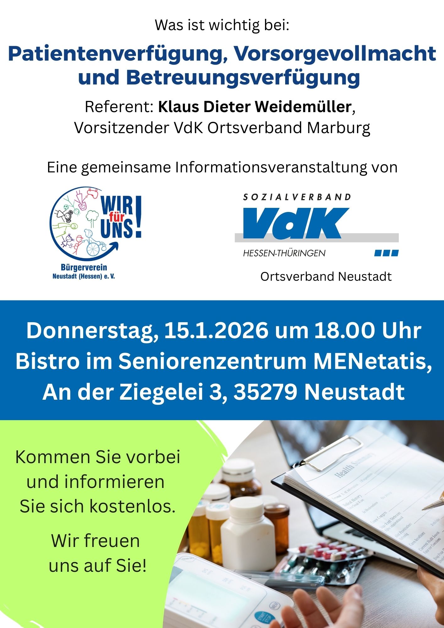 Du betrachtest gerade Infoveranstaltung zum Thema „Patientenverfügung“