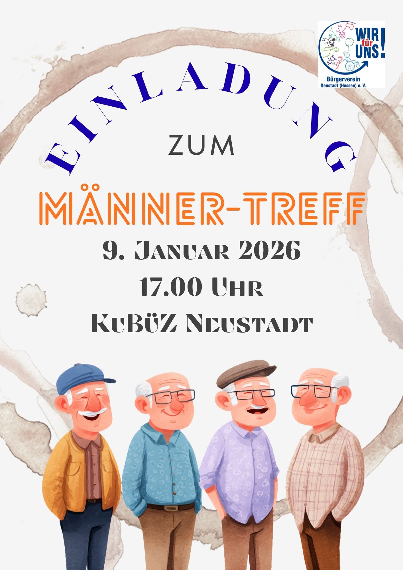 Du betrachtest gerade Männer-Treff am 9.1.26