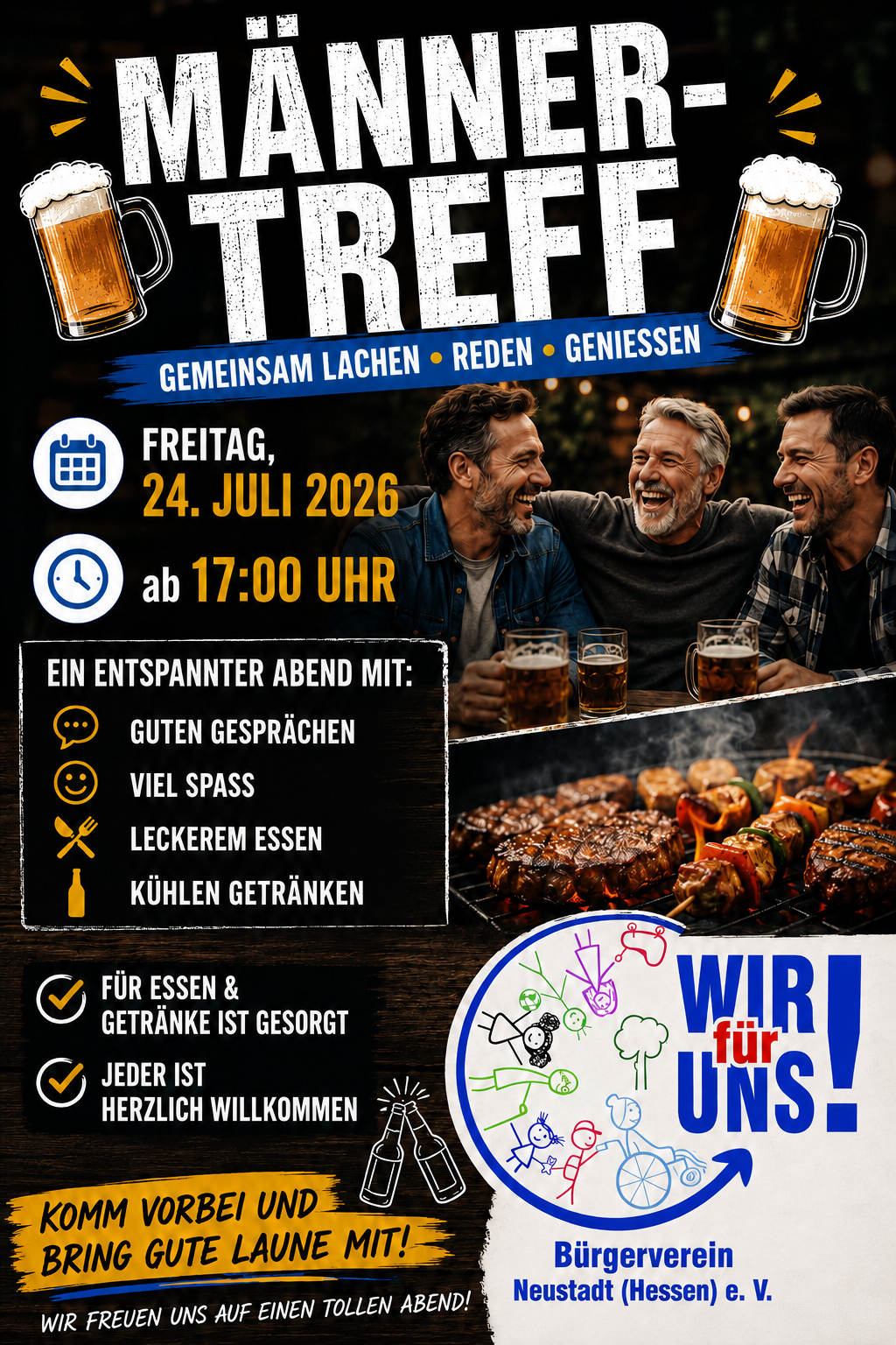Du betrachtest gerade Männer-Treff am 24.7.2026